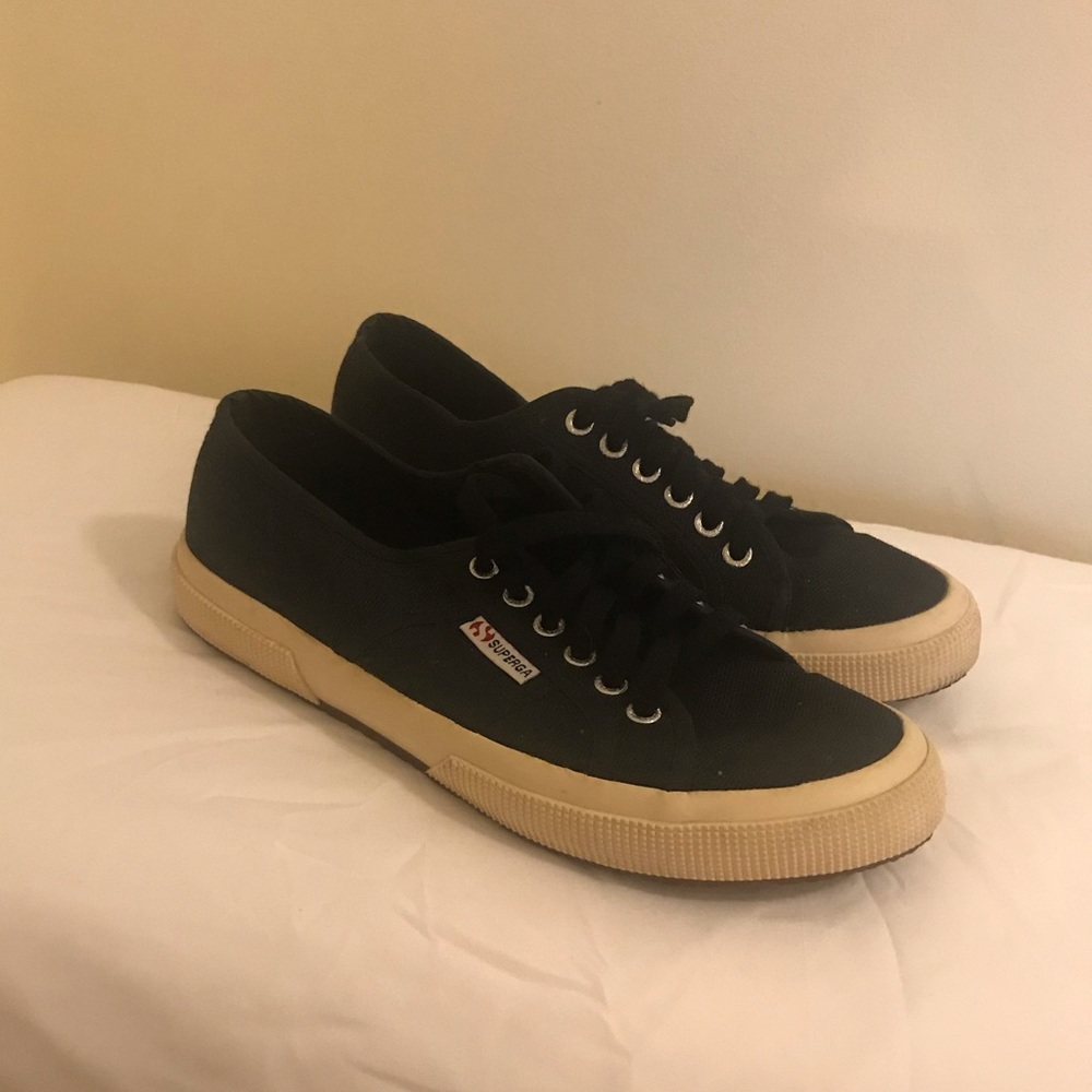 Black Superga Cotu Classic
